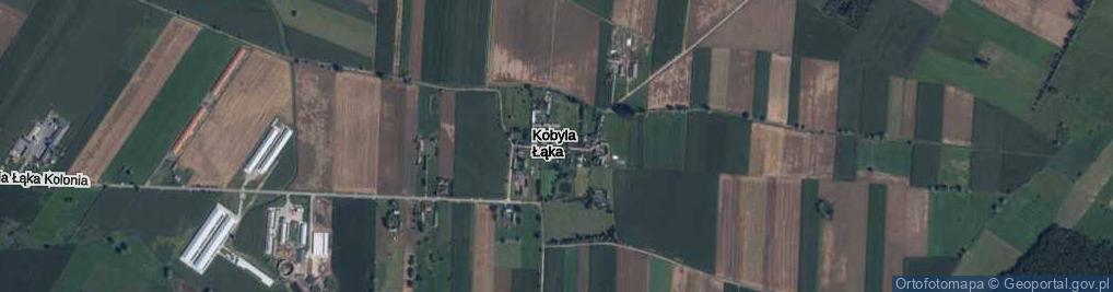 Zdjęcie satelitarne Kobyla Łąka ul.